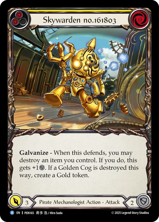 Skywarden no.161803 — Rainbow Foil