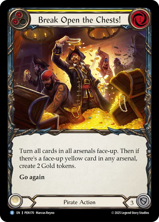 Break Open the Chests! — Rainbow Foil