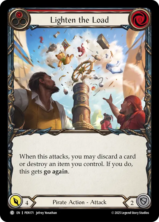 Lighten the Load — Rainbow Foil