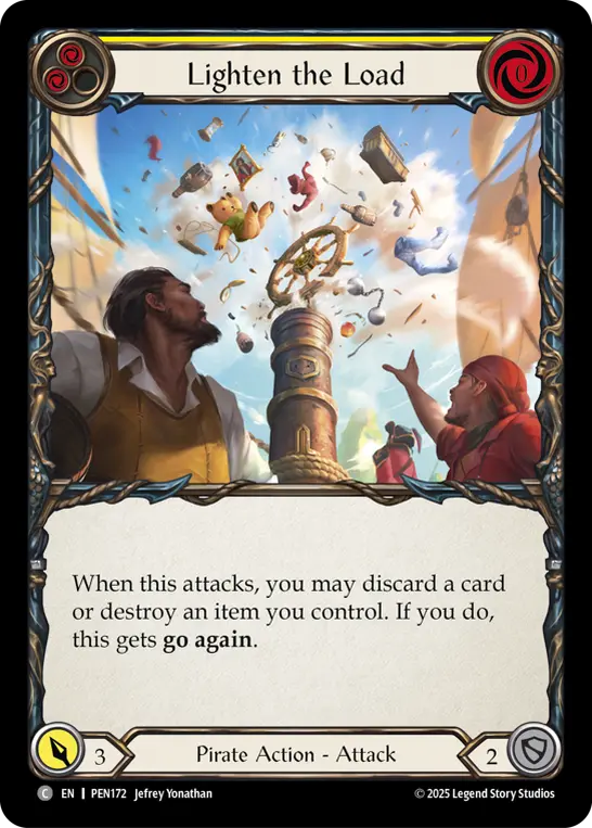 Lighten the Load — Rainbow Foil