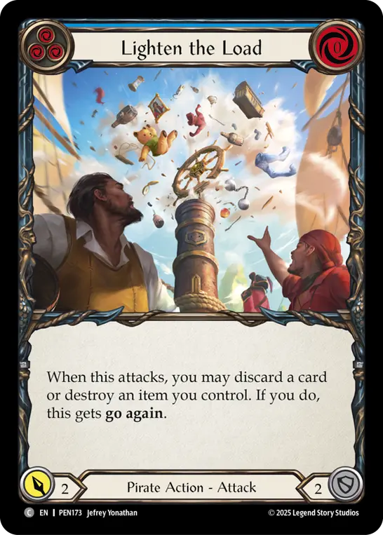 Lighten the Load — Rainbow Foil