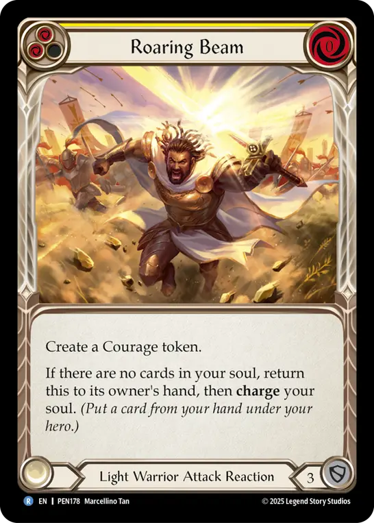 Roaring Beam — Rainbow Foil
