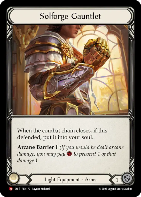 Solforge Gauntlet — Cold Foil