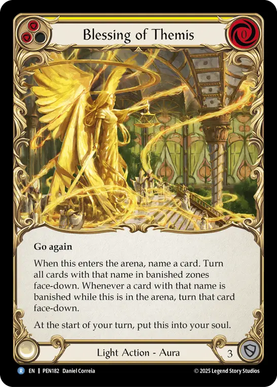 Blessing of Themis — Rainbow Foil