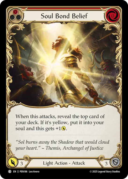 Soul Bond Belief — Rainbow Foil