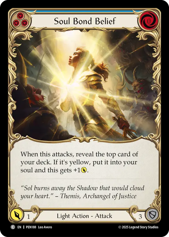 Soul Bond Belief — Rainbow Foil