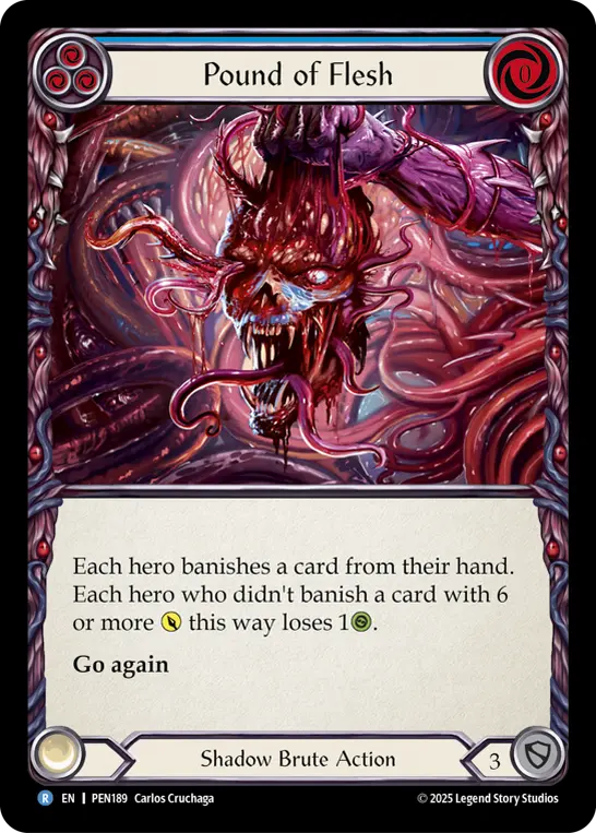 Pound of Flesh — Rainbow Foil