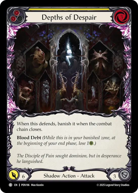 Depths of Despair — Rainbow Foil