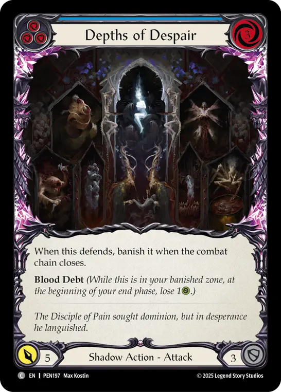 Depths of Despair — Rainbow Foil