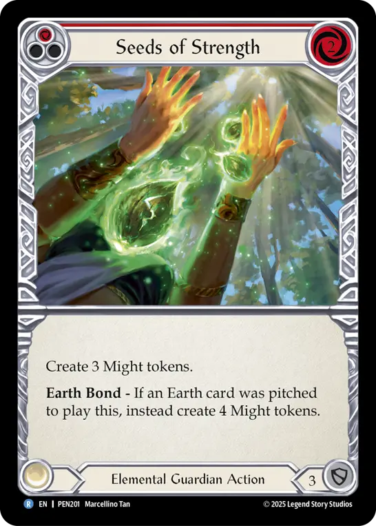 Seeds of Strength — Rainbow Foil