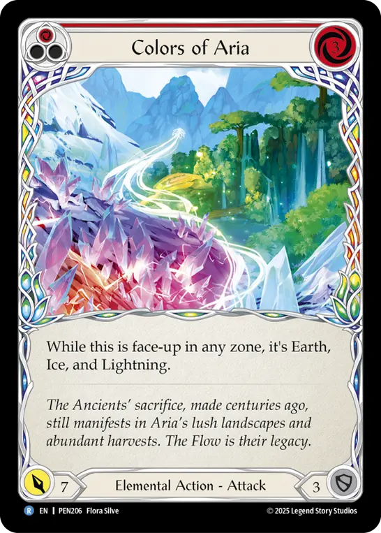 Colors of Aria — Rainbow Foil