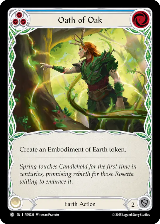 Oath of Oak — Rainbow Foil