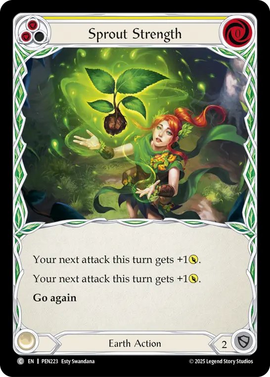 Sprout Strength — Rainbow Foil