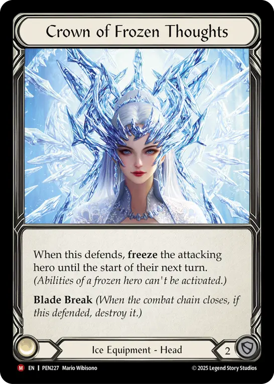 Crown of Frozen Thoughts — Cold Foil
