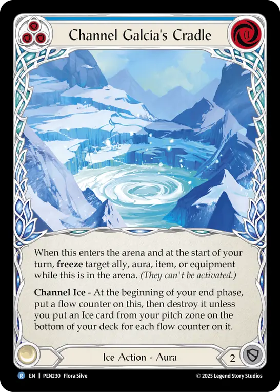 Channel Galcia's Cradle — Rainbow Foil