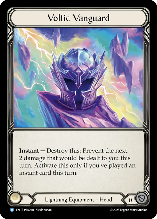 Voltic Vanguard — Cold Foil