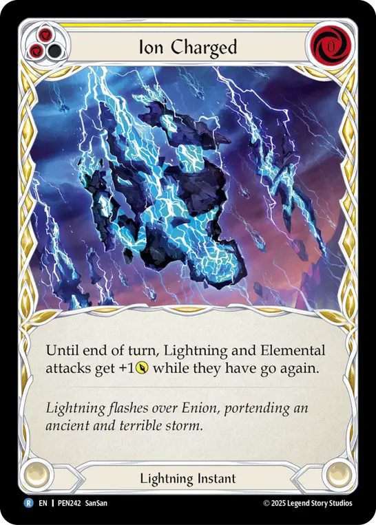 Ion Charged — Rainbow Foil