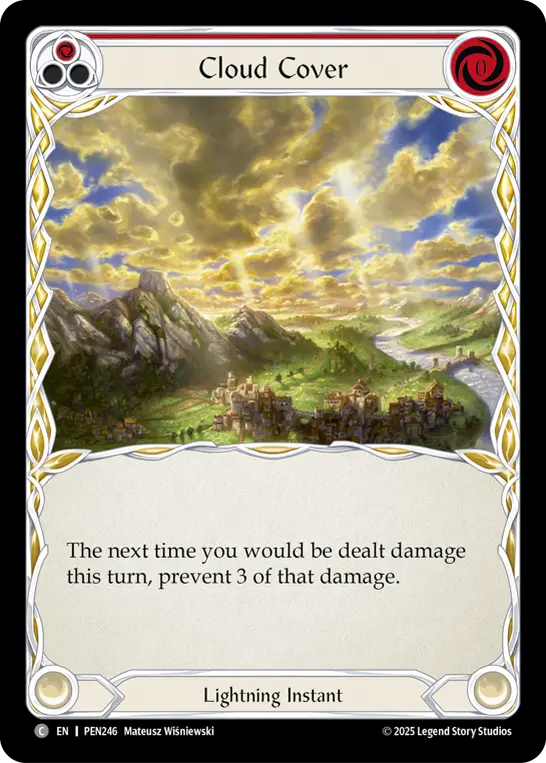 Cloud Cover — Rainbow Foil