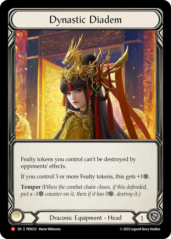 Dynastic Diadem — Cold Foil