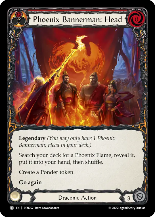 Phoenix Bannerman: Head — Rainbow Foil