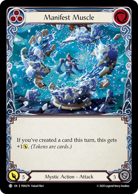 Manifest Muscle — Rainbow Foil