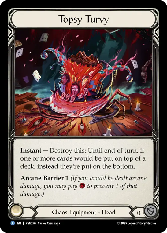 Topsy Turvy — Cold Foil