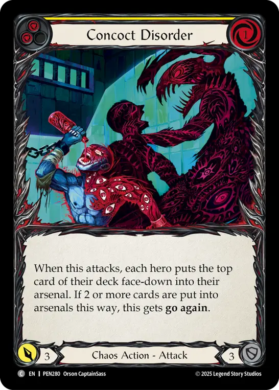 Concoct Disorder — Rainbow Foil