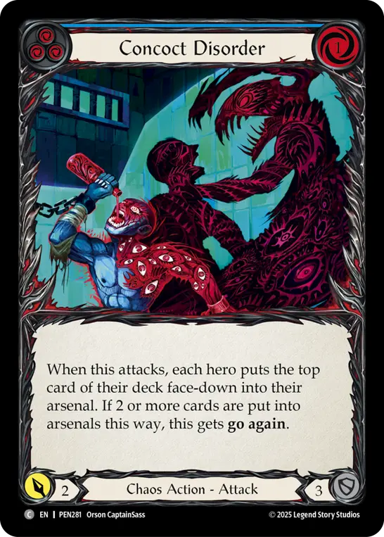 Concoct Disorder — Rainbow Foil