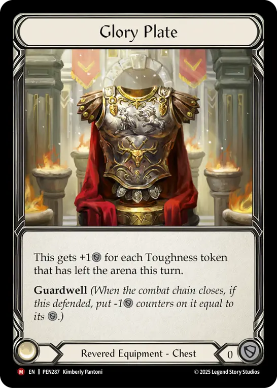 Glory Plate — Cold Foil