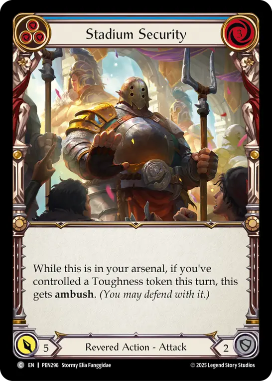 Stadium Security — Rainbow Foil
