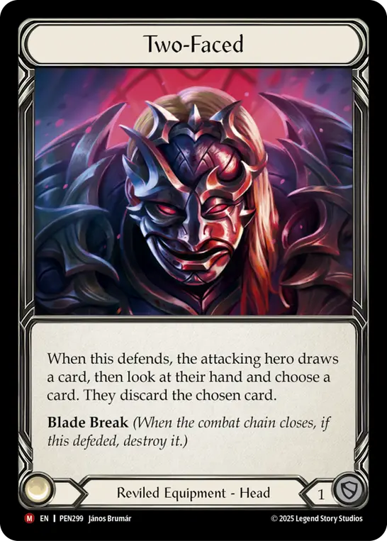 Two-Faced — Cold Foil