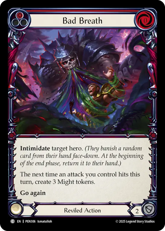 Bad Breath — Rainbow Foil