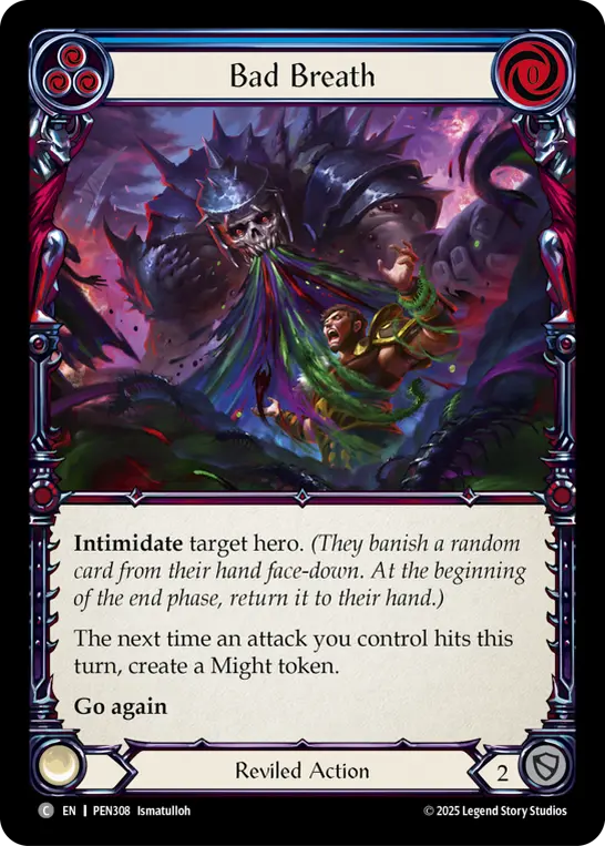 Bad Breath — Rainbow Foil