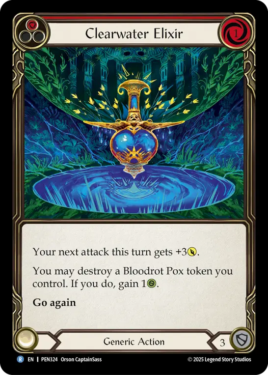 Clearwater Elixir — Rainbow Foil