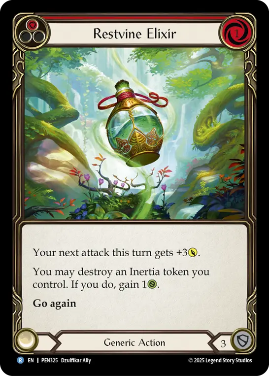 Restvine Elixir — Rainbow Foil