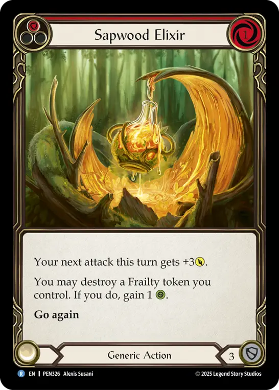 Sapwood Elixir — Rainbow Foil