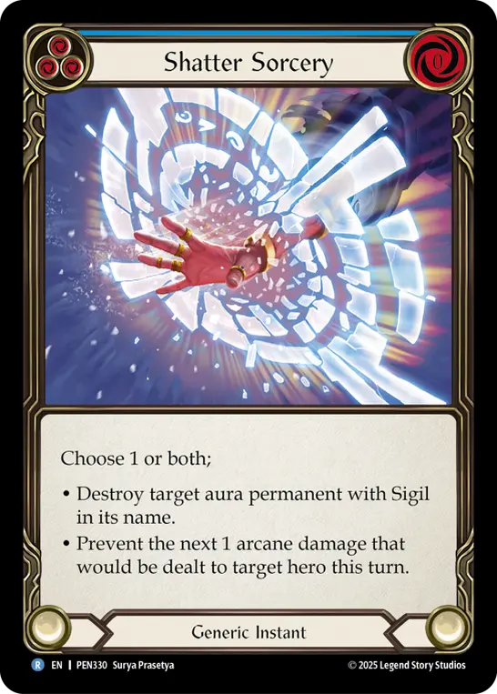 Shatter Sorcery — Rainbow Foil