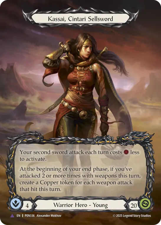 Kassai, Cintari Sellsword