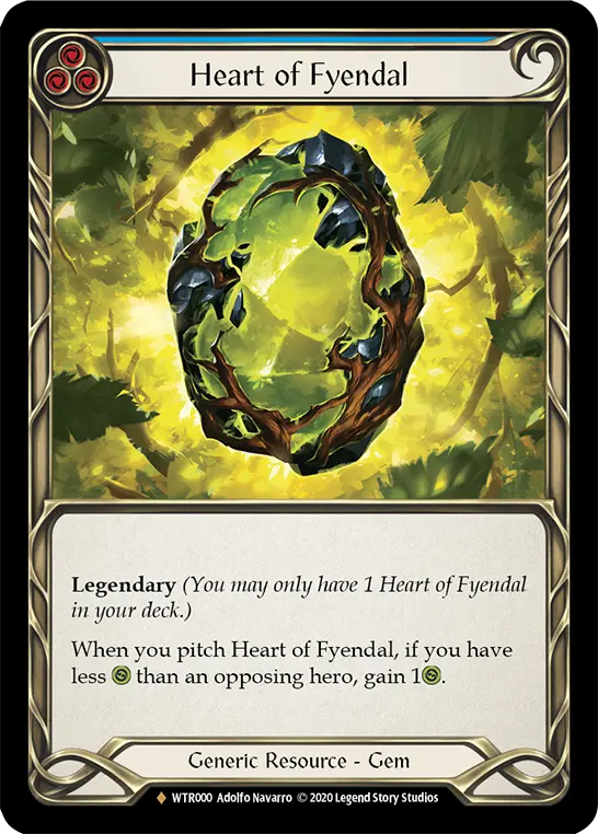 Heart of Fyendal — Welcome to Rathe - Unlimited Revised — Rainbow Foil