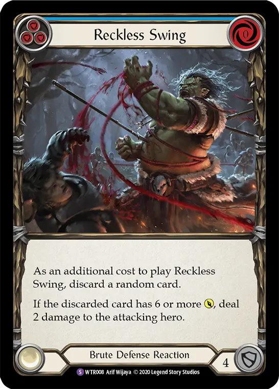 Reckless Swing — Welcome to Rathe - Unlimited Revised — Rainbow Foil