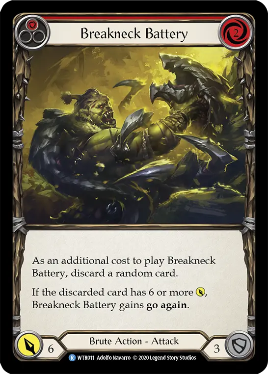 Breakneck Battery — Welcome to Rathe - Unlimited Revised — Rainbow Foil