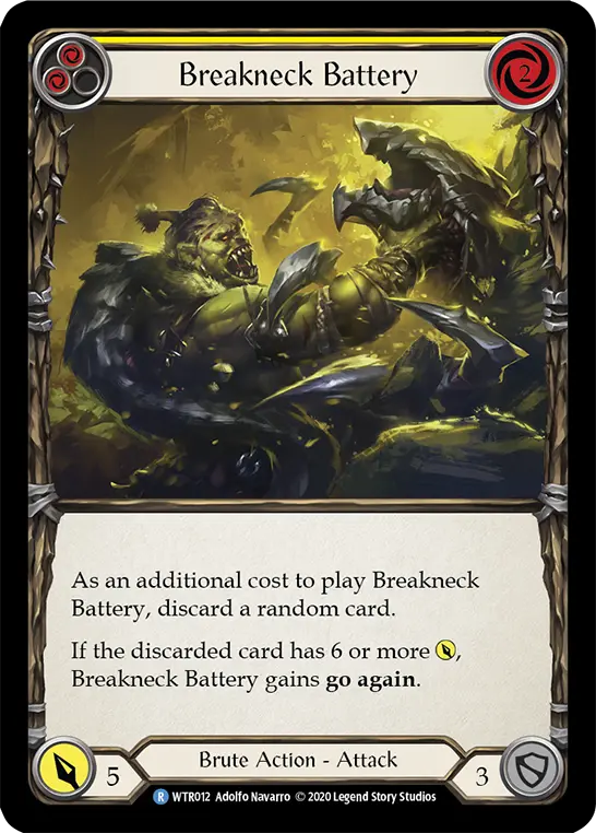 Breakneck Battery — Welcome to Rathe - Unlimited Revised — Rainbow Foil