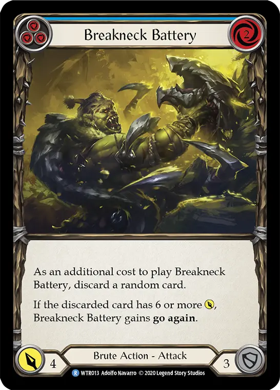 Breakneck Battery — Welcome to Rathe - Unlimited Revised — Rainbow Foil