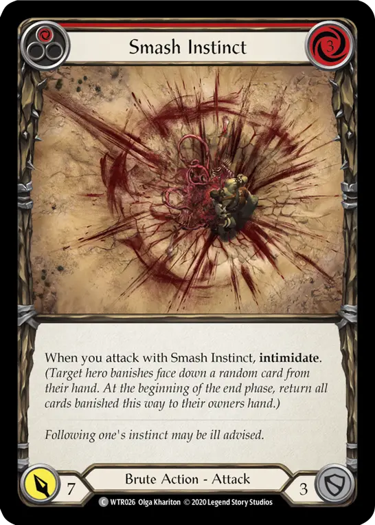 Smash Instinct — Welcome to Rathe - Unlimited Revised — Rainbow Foil