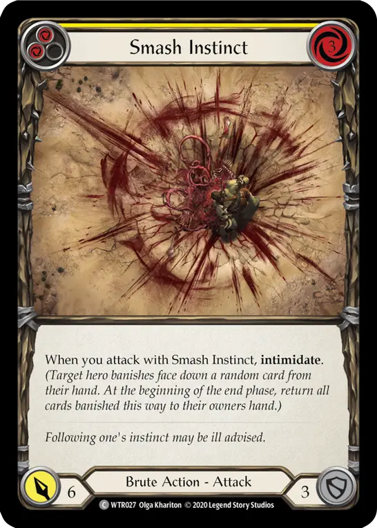Smash Instinct — Welcome to Rathe - Unlimited Revised — Rainbow Foil