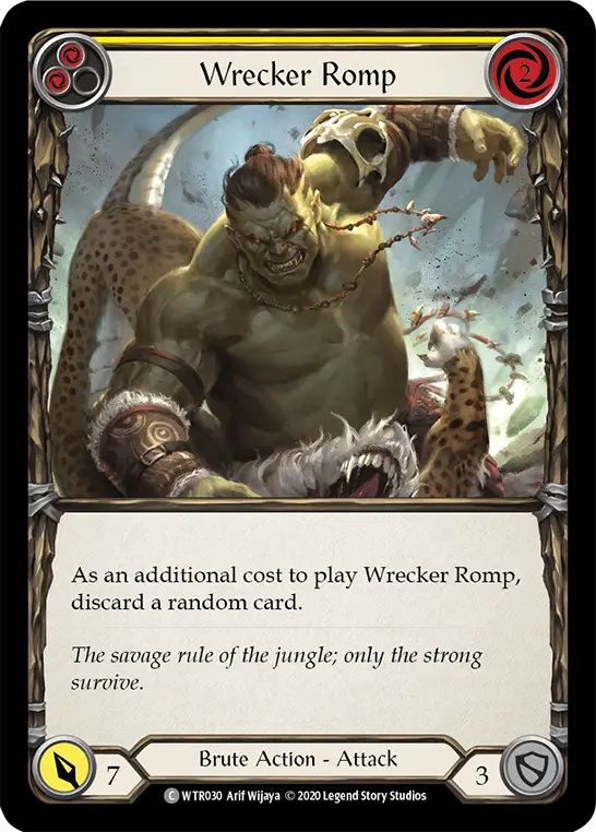 Wrecker Romp — Welcome to Rathe - Unlimited Revised — Rainbow Foil