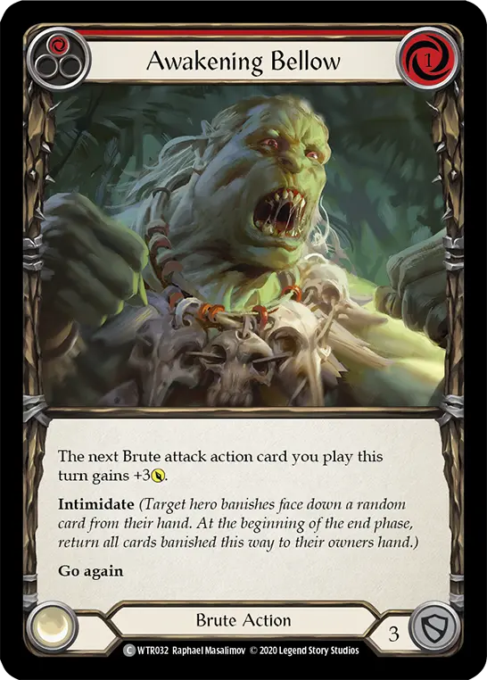 Awakening Bellow — Welcome to Rathe - Unlimited Revised — Rainbow Foil