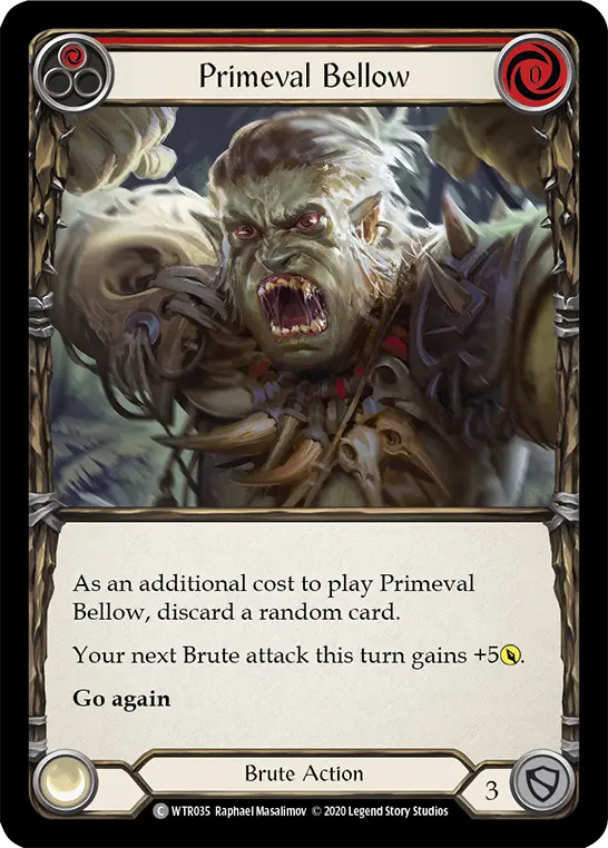 Primeval Bellow — Welcome to Rathe - Unlimited Revised — Rainbow Foil