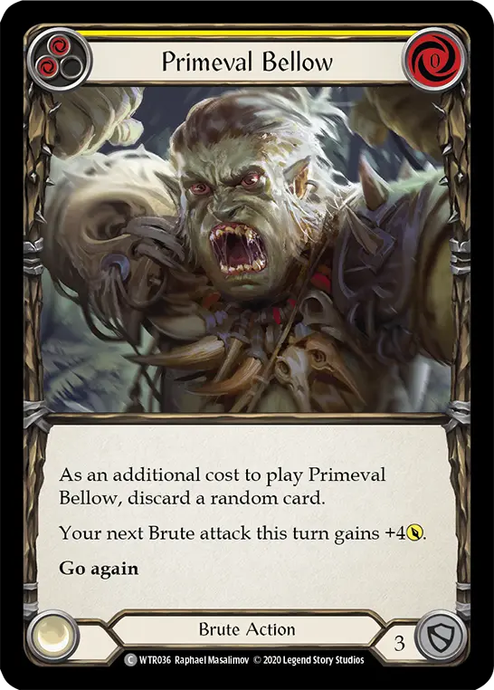 Primeval Bellow — Welcome to Rathe - Unlimited Revised — Rainbow Foil