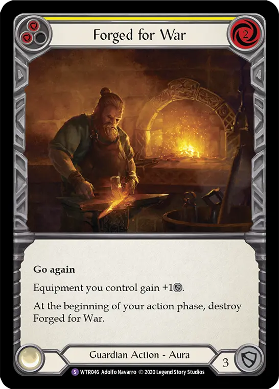 Forged for War — Welcome to Rathe - Unlimited Revised — Rainbow Foil